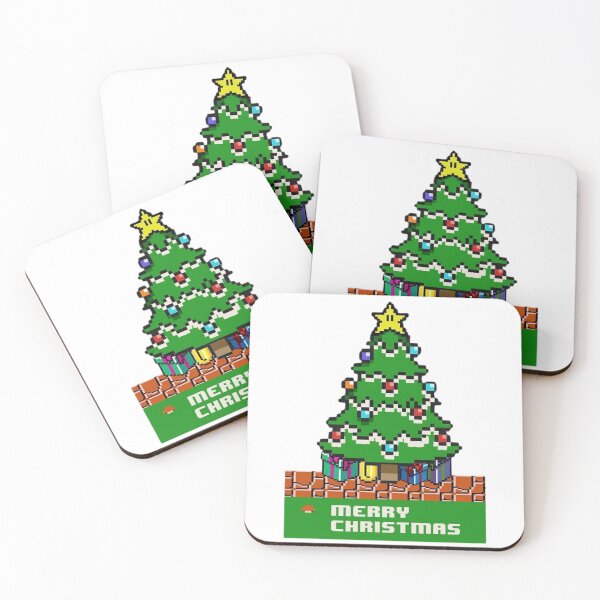 Item preview, Pixel Christmas Tree Retro Gaming designed and sold by Oniyasha.