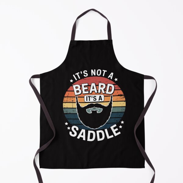 Item preview, It's Not A Beard It's A Saddle Bearded designed and sold by GalaFunny.