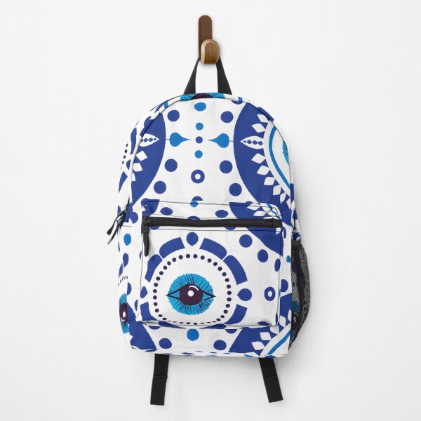 Item preview, Modern Mediterranean Eye Circles Pattern designed and sold by daila70.