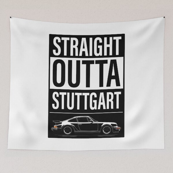 Item preview,  Straight Outta Stuttgart 930 Turbo designed and sold by blackdogshop.