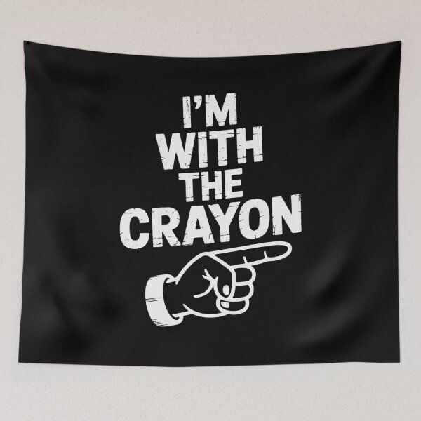 Item preview, I'm With The Crayon Matching Crayon designed and sold by GalaFunny.