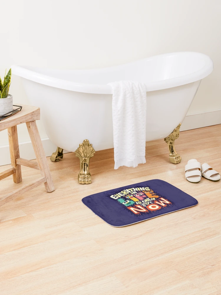 Thumbnail 2 of 6, Bath Mat, For Now designed and sold by Risa Rodil.