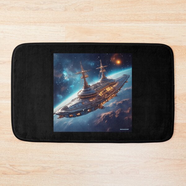 Item preview, Space Gray and Underway with Heavy Damage Portside designed and sold by Michael Cotto.