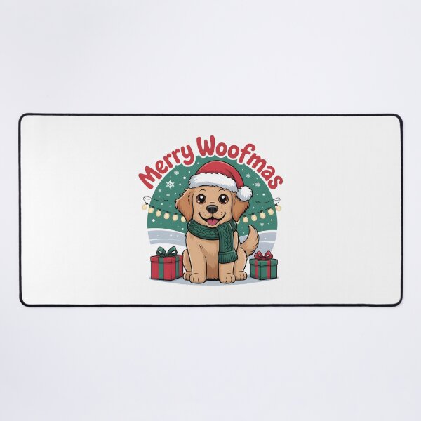 Item preview, christmas Dog merry woofman designed and sold by Uglyandcute.