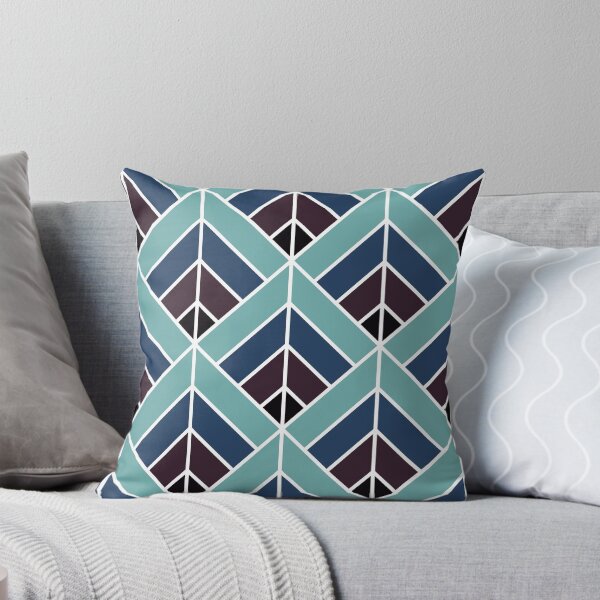 Item preview, Geometric Pattern: Art Deco Diamond: Midnight designed and sold by Red Wolf.