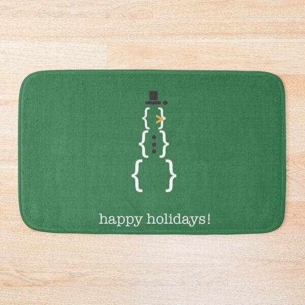 Item preview, Coder Snowman Happy Holidays Geek designed and sold by Oniyasha.