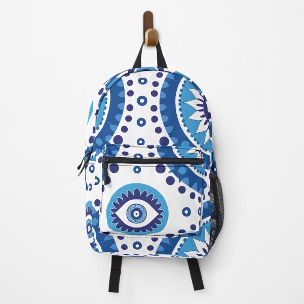 Item preview, Contemporary Protective Eye Pattern Cobalt Blue Design designed and sold by daila70.