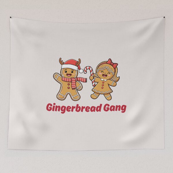 Item preview, Gingerbread Gang Christmas Characters designed and sold by Inkworksbyshery.