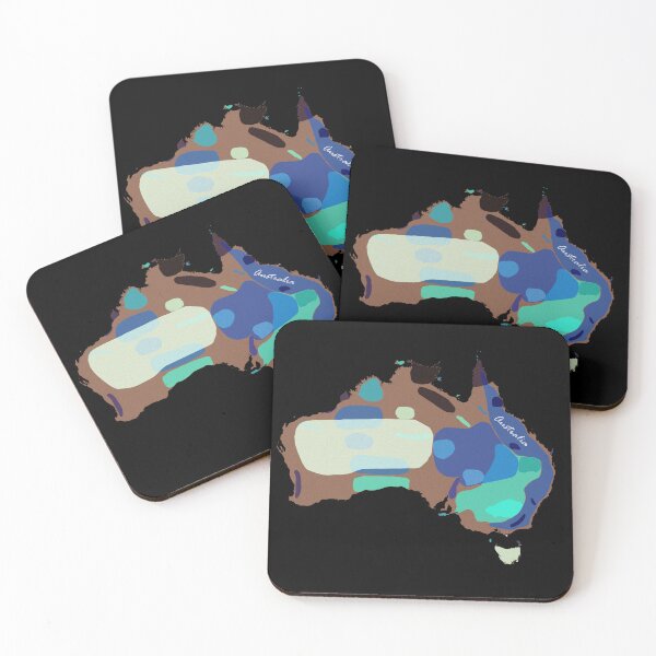 Item preview, Sketching Color Into the Earth - Australia designed and sold by AceMaps7.