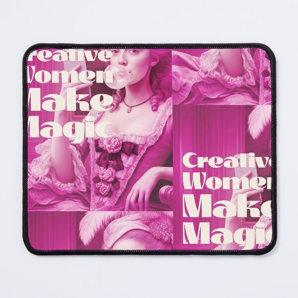 Item preview, Creative Women Make Magic – Pink Art designed and sold by Tori Chiarello Designs.