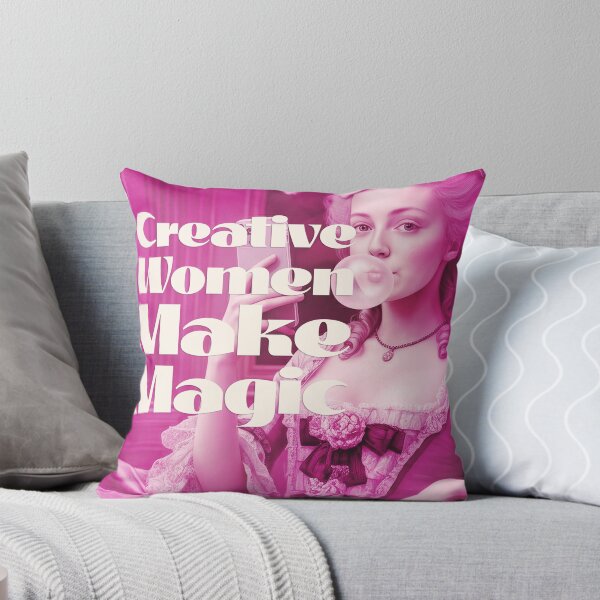 Item preview, Creative Women Make Magic – Pink Art designed and sold by Tori Chiarello Designs.