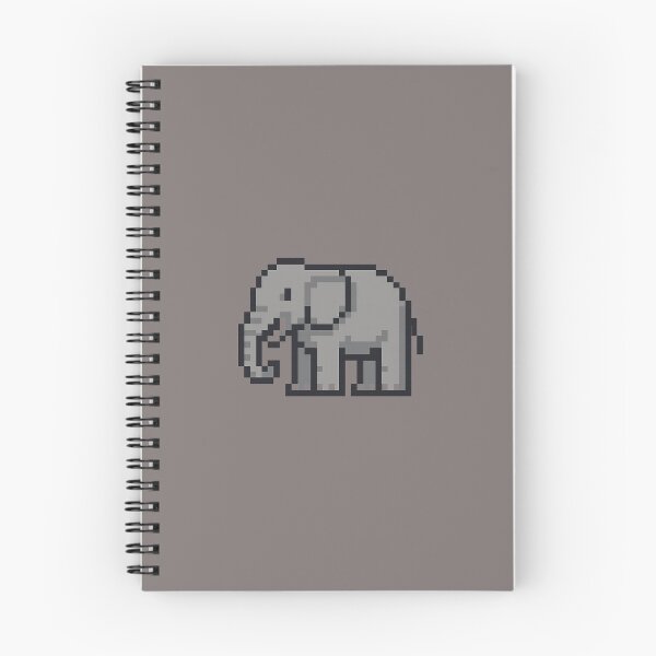 Item preview, Pixel Art Elephant designed and sold by XNamishX40.