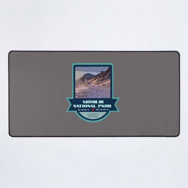 Item preview, Sirmilik National Park Vintage Retro Sticker – Canada National Park Badge Design designed and sold by RouseDesigns.