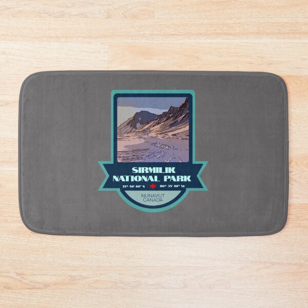 Item preview, Sirmilik National Park Vintage Retro Sticker – Canada National Park Badge Design designed and sold by RouseDesigns.