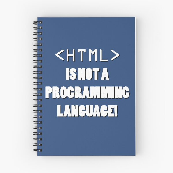 Item preview, HTML is not a programming language designed and sold by Grathicks.