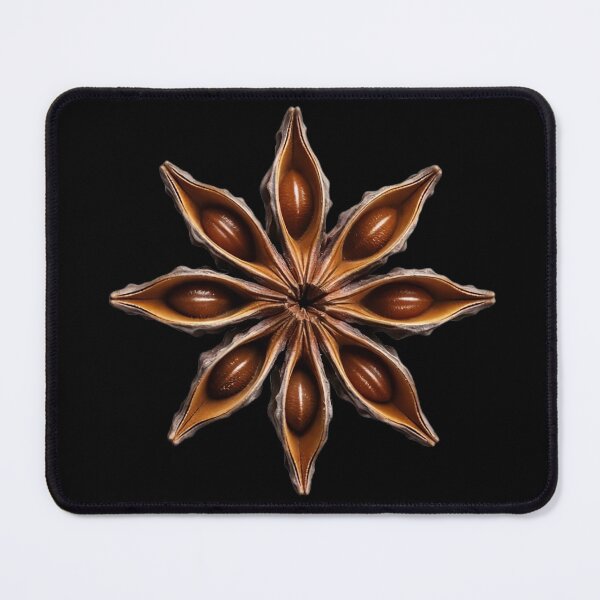 Item preview, Single star anise spice in detailed realistic view designed and sold by SassyArtistry.