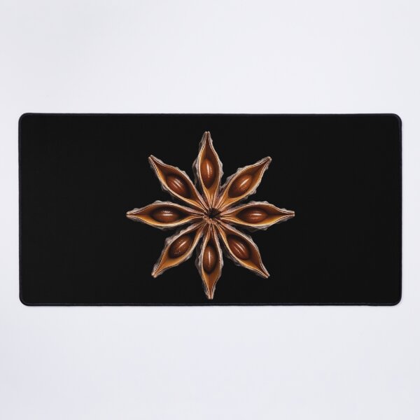 Item preview, Single star anise spice in detailed realistic view designed and sold by SassyArtistry.