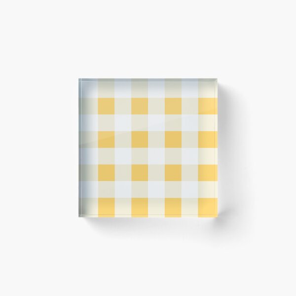 Item preview, Sunny Yellow Gingham Check – Bright Classic Picnic Plaid designed and sold by Christina Anderson.