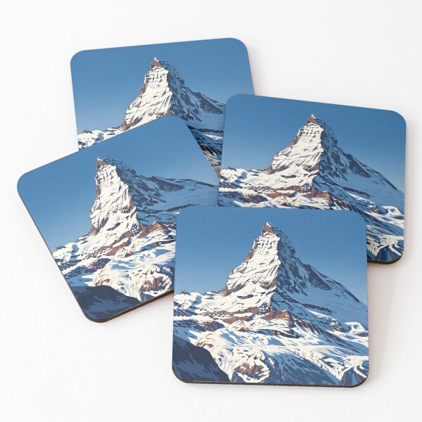 Item preview, Matterhorn Majesty: Vintage Swiss Alps Travel Poster designed and sold by RBCTk.
