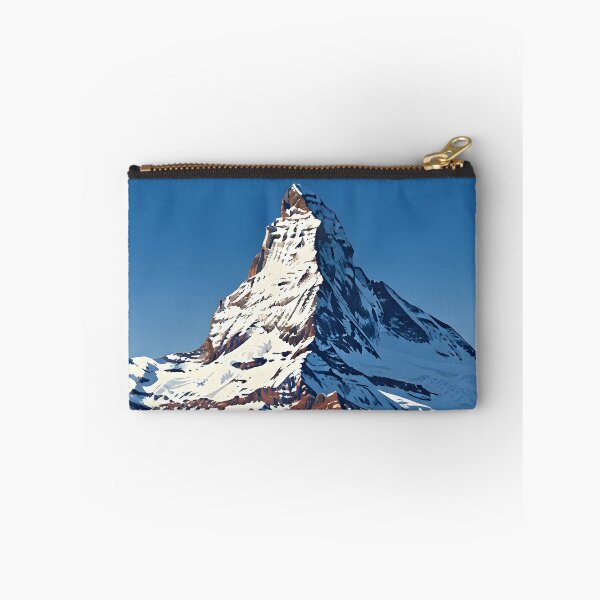 Aperçu de l'œuvre Majesté du Cervin : Affiche de voyage vintage des Alpes suisses créée et vendue par RBCTk.
