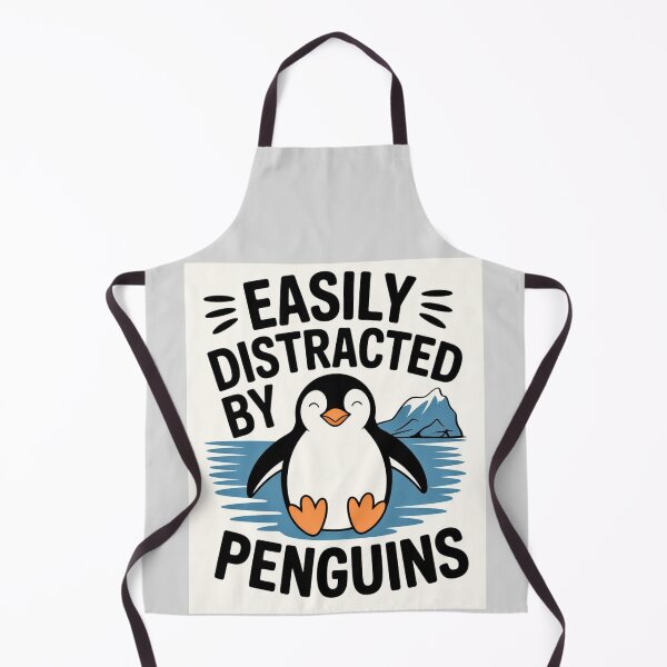 Item preview, Easily distracted by penguins  designed and sold by Agu210.