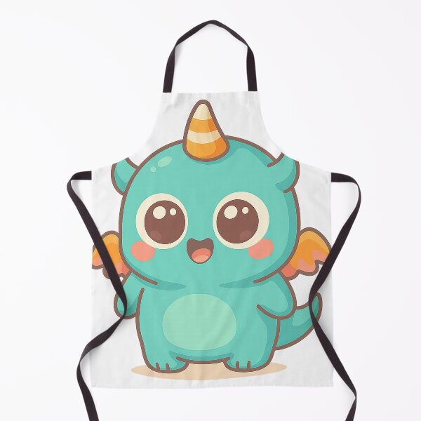 Item preview, Kawaii Teal Dragon Horn designed and sold by Krfto.