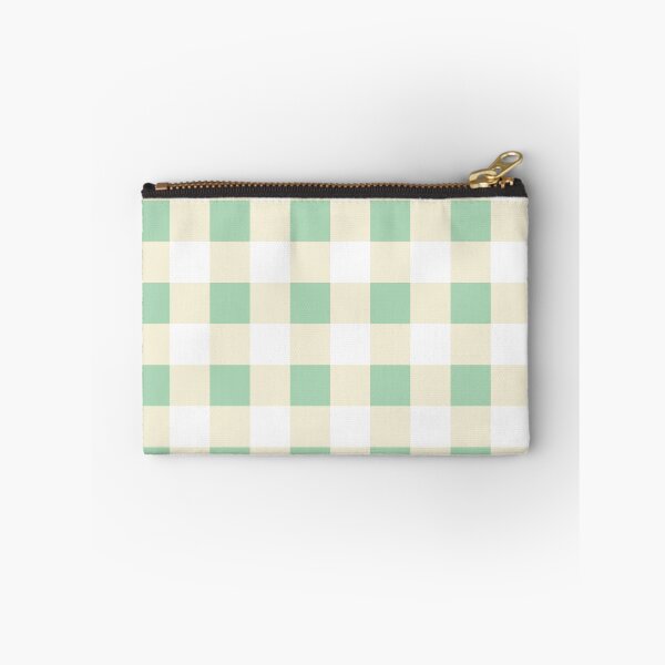 Item preview, Mint Green & Buttercream Gingham – Fresh Spring Cottage Plaid designed and sold by Christina Anderson.