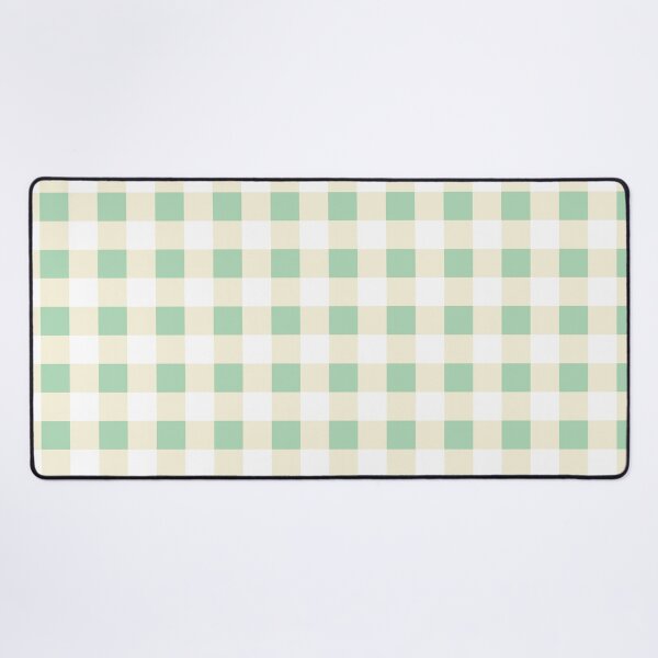 Item preview, Mint Green & Buttercream Gingham – Fresh Spring Cottage Plaid designed and sold by Christina Anderson.