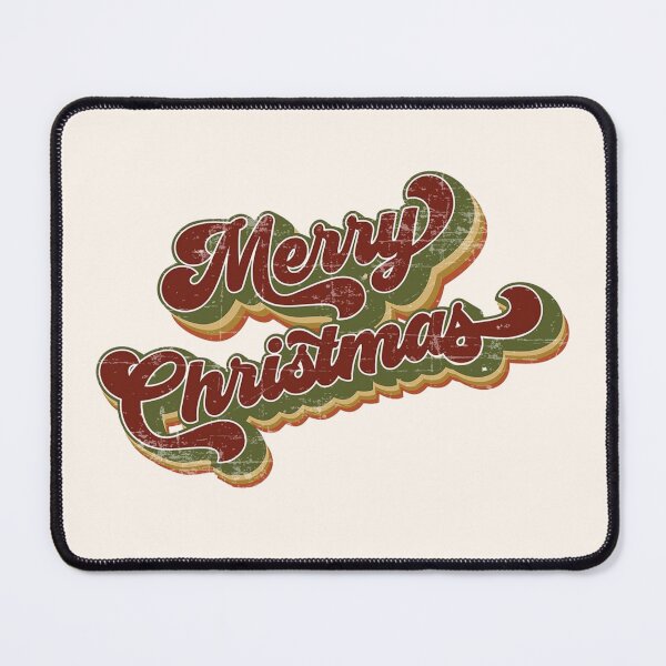 Item preview, Christmas Merry Retro Vintage Holiday Greeting designed and sold by Oniyasha.