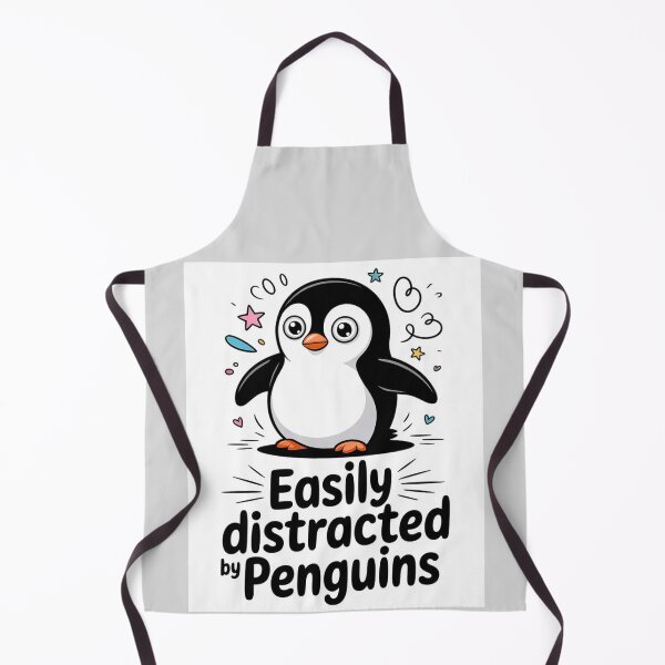 Item preview, Easily distracted by penguins  designed and sold by Agu210.