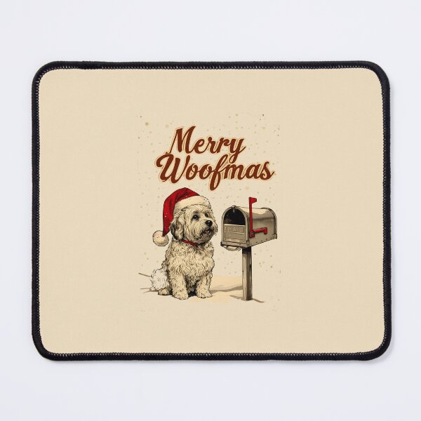 Item preview, christmas Dog merry woofman designed and sold by Uglyandcute.