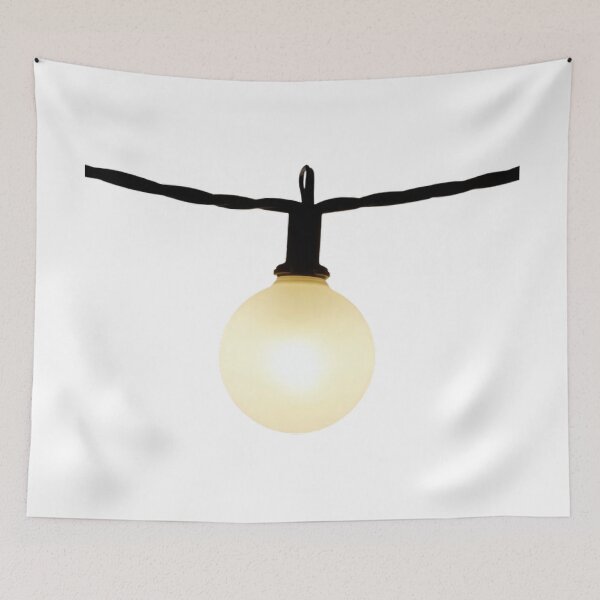 Item preview, Warm glowing string light bulb for holiday decoration designed and sold by SassyArtistry.