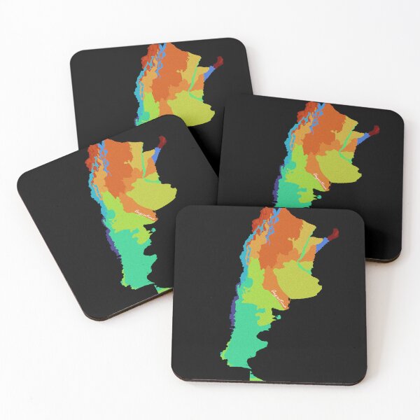 Item preview, Sketching Color Into the Earth - Argentina designed and sold by AceMaps7.