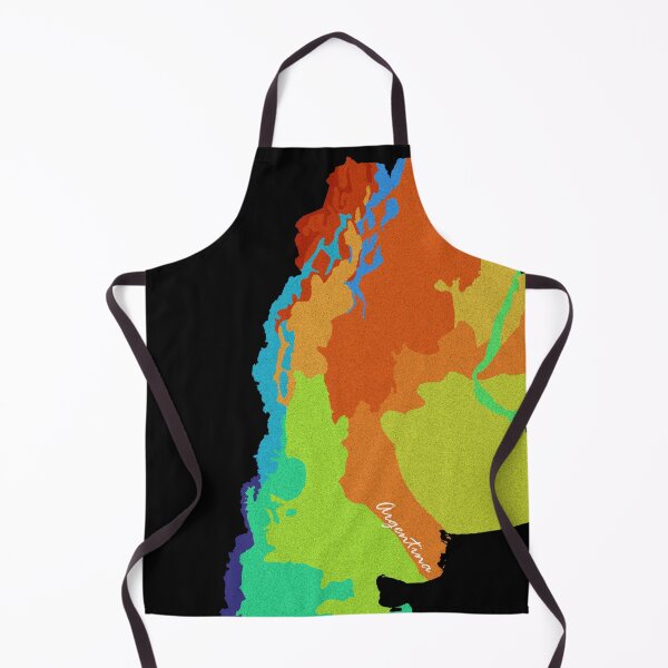 Item preview, Sketching Color Into the Earth - Argentina designed and sold by AceMaps7.