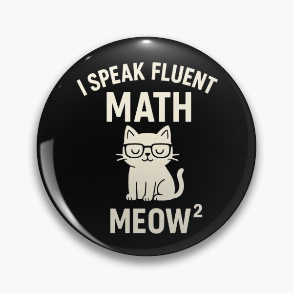 Item preview, I Speak Fluent Math Meow² – Funny Math Cat Shirt for Teachers & Students designed and sold by PurfectAttitude.