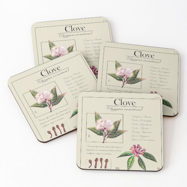 Item preview, Clove Plant Botanical Illustration designed and sold by Art_By_Wing.