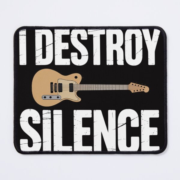 Item preview, I Destroy Silence Electric Guitars Guitarist Guitar Player designed and sold by sonlylya.