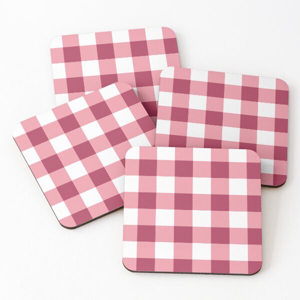 Item preview, Dusty Rose Gingham Check – Romantic Farmhouse Plaid designed and sold by Christina Anderson.