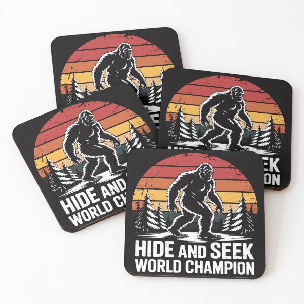 Item preview, Hide & Seek Champion  Sasquatch Bigfoot designed and sold by sonlylya.
