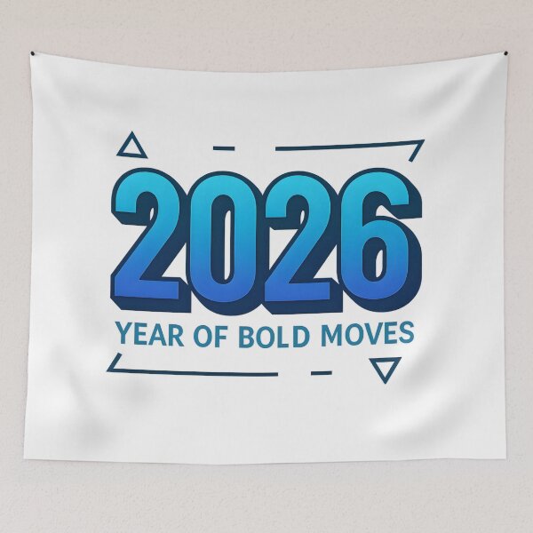 Item preview, 2026: Year of Bold Moves designed and sold by retroman78.