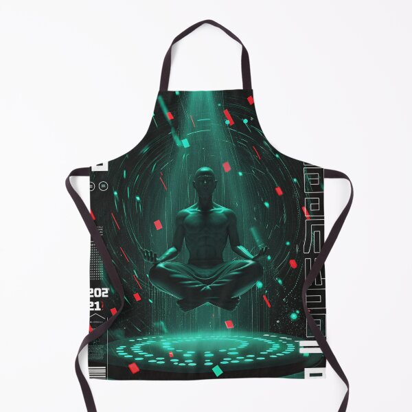 Item preview, Floating in neon: Futuristic Japanese illustration designed and sold by Raw-Ink.
