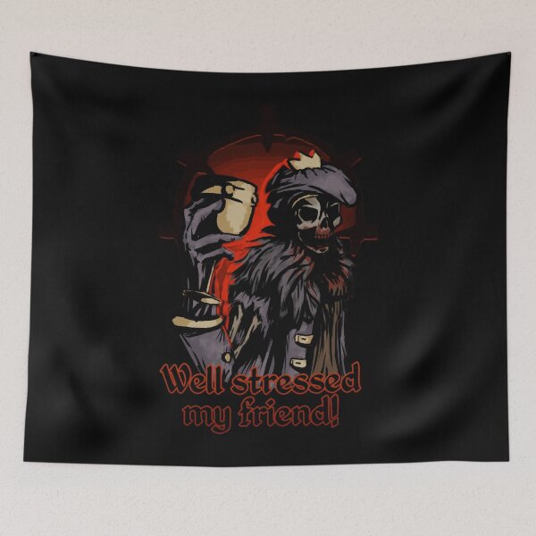 Item preview, Well Stressed My Friend - Darkest Dungeon Bone Courtier Essential designed and sold by yanar810361.