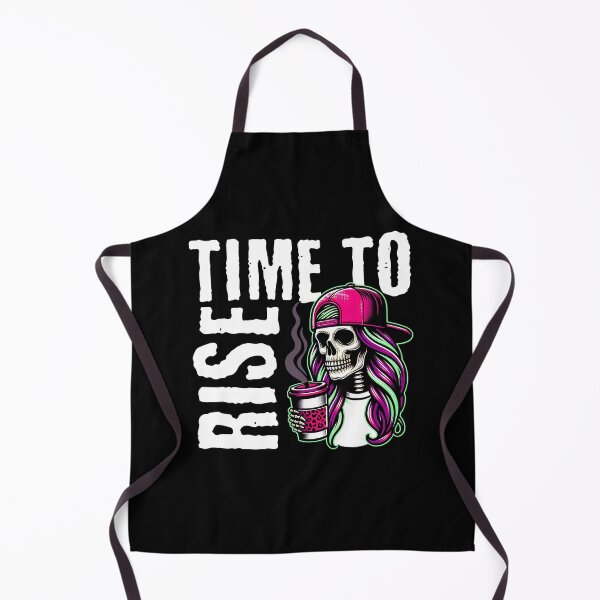 Item preview, TIME TO RISE - Skeleton Coffee designed and sold by Elementalt.