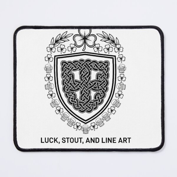 Item preview, Celtic Knot T-Shirt, Symmetrical Shield, Beer Stein Chain Intricate St Patrick's Day Apparel designed and sold by YMLux.