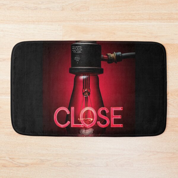 Item preview, Neon “CLOSE” Sign Inside Light Bulb – Modern Red Glow Aesthetic designed and sold by Grafititee.