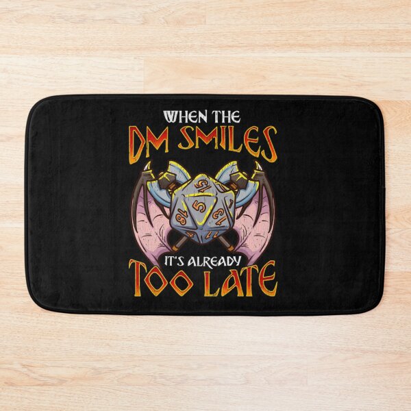 Item preview, When the DM Smiles It_s Too Late Funny Gaming Classic  designed and sold by yanar810361.