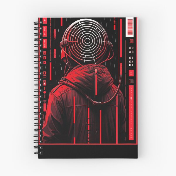 Item preview, Retro-Futuristic Poster of a Cyberpunk Shrine designed and sold by Raw-Ink.