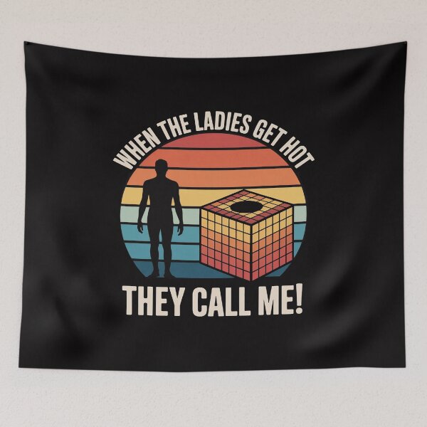 Item preview, When The Ladies Get Hot They Call Me HVAC designed and sold by berniceschm.