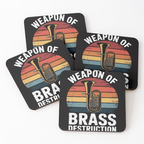 Item preview, Weapon of Brass Destruction Marching Baritone designed and sold by berniceschm.