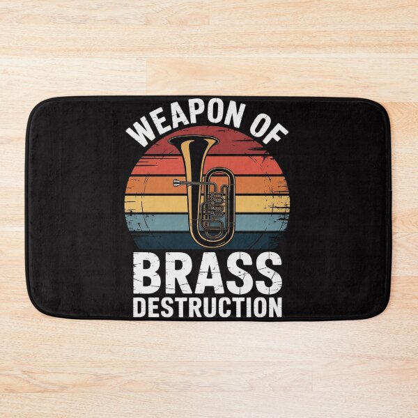 Item preview, Weapon of Brass Destruction Marching Baritone designed and sold by berniceschm.